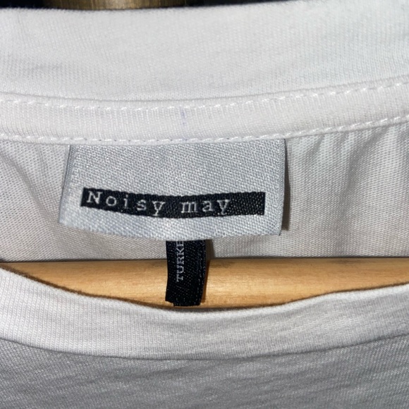 White top with black ties, women’s size S - Picture 5 of 8